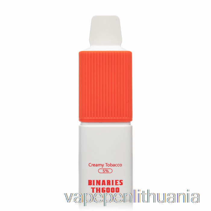 Horizon Binaries Th6000 Vienkartinis Kreminis Tabako Vape Skystis